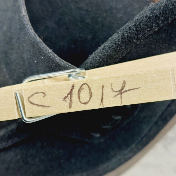 NEW Splendid Vina Black Suede Platform Loafer Clogs C1017 - Picture 12 of 12